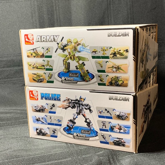 2 Sluban Builder Sets (Army & Police) - Picture 2 of 10